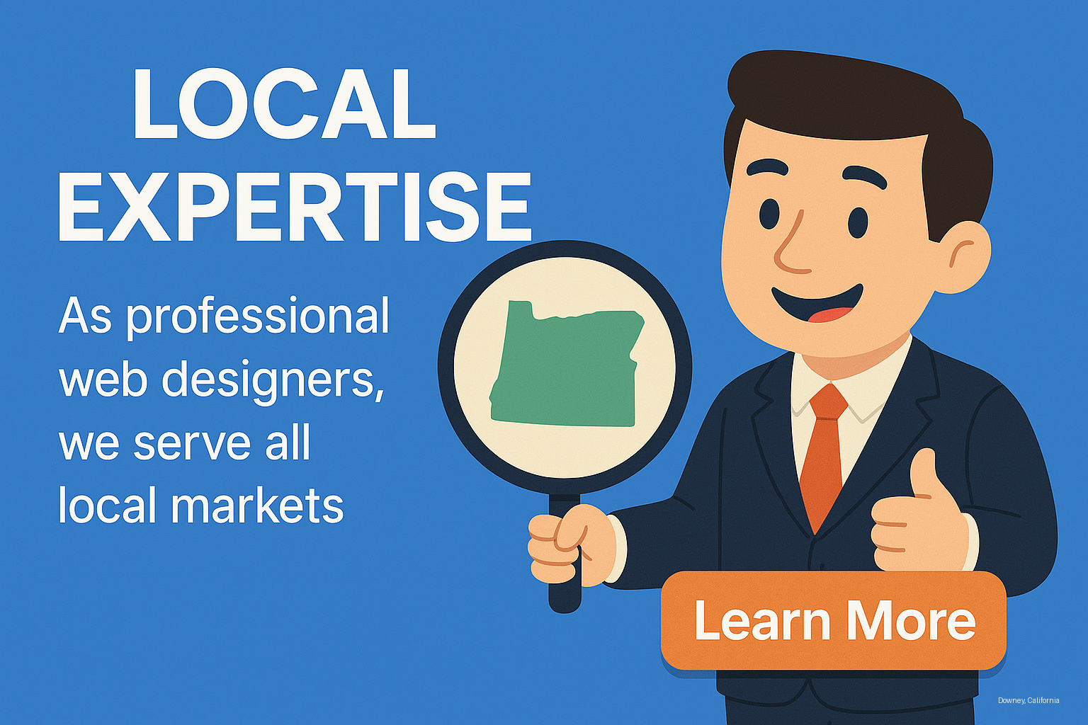 Local Downey, California Web Design